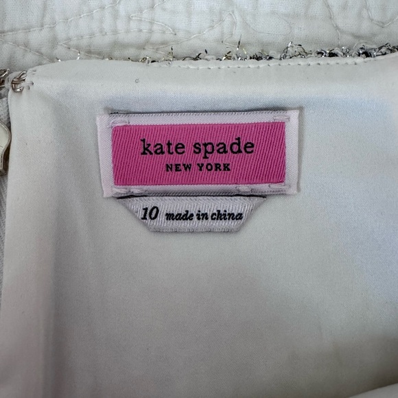 Kate spade metallic tweed skirt - 10 - Picture 8 of 8